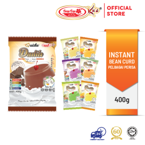 Serbuk Dadih Segera【Bancuh dgn air panas je! Tak perlu tambah susu sejat!】400g (Bunga Raya Ku's Quicku)