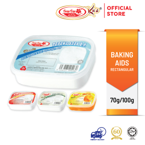 Serbuk Penaik/Tepung Soda B.P /Tatar Krim B.P/Ovalet Kek Penstabil 70g - 100g (Bunga Raya Ku's)