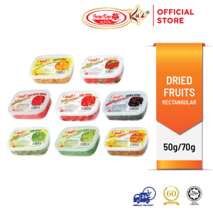Kulit Limau/Kismis/Ceri (Hijau, Merah) 50 - 70g (Bunga Raya Ku's)