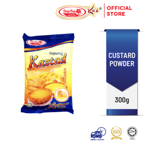 Tepung Kastard / Custard Powder 300g (Bunga Raya Ku's)