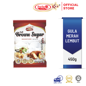 Gula Merah Lembut / Soft Brown Sugar 450g (Bunga Raya