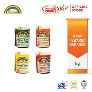 Serbuk Pewarna Makanan 5g (Cap Pelangi)