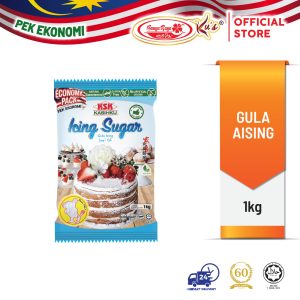 Icing Sugar 1kg (Kasihku Economy Pack)