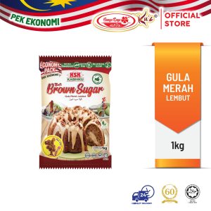 Soft Brown Sugar 1kg (Kasihku Economy Pack)