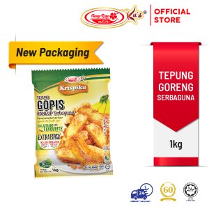 Tepung Goreng Pisang Rangup【TANPA SALUTAN TELUR】(Bunga Raya Ku's Krispiku)