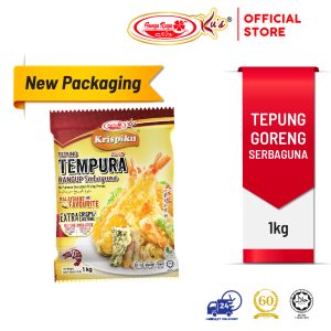 Tepung Tempura Rangup【TANPA SALUTAN TELUR】1KG (Bunga Raya Ku's Krispiku)