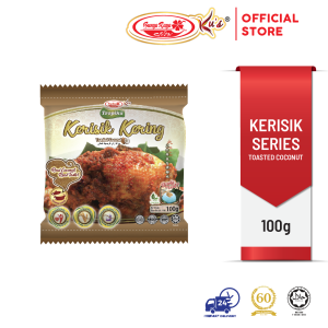 Kerisik Kering 【100% Pakai Kelapa Segar!】/ Toasted Coconut 100g (Bunga Raya Ku's)