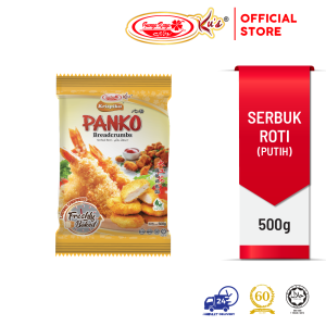 Japanese Panko Breadcrumbs (White)500g (BR Ku's Krispiku)