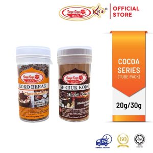 Beras Koko/Serbuk Koko / Cocoa Rice /Cocoa Powder 20 - 30g (Bunga Raya Ku's)