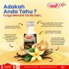 this image contains informastion about vanilla extract. then this is contains image of vanilla plant and have some words on the benefits