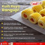 this image contains information on how to keep kuih kekal rangup and have some picture of kuih raya and title kuih raya kekal rangup