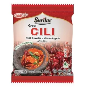 BUNGA RAYA KUS [Suriku] Serbuk Cili 25g - 100g